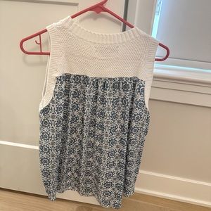 Sleeveless blouse